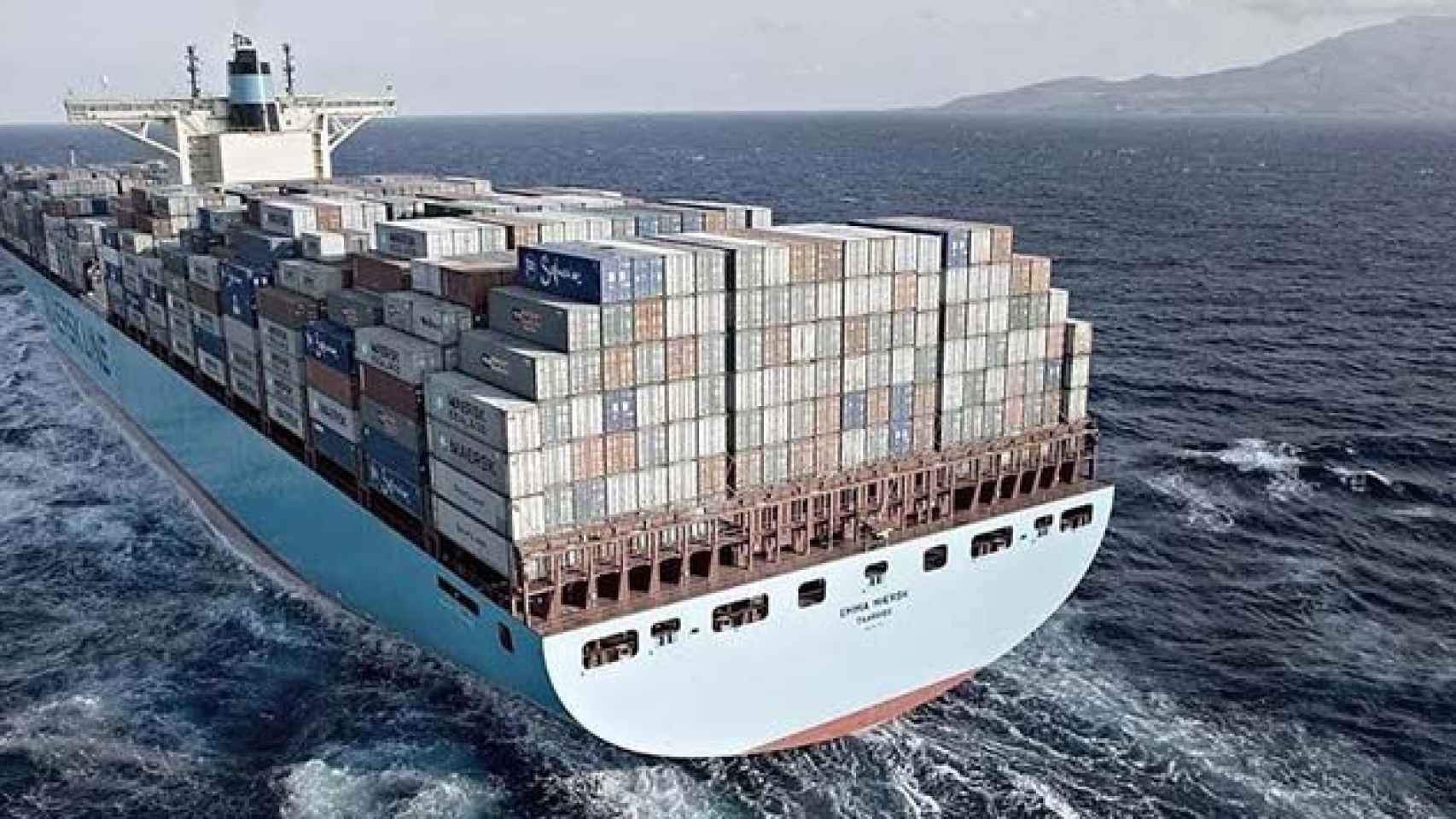 Un buque de carga de Maersk / Maersk