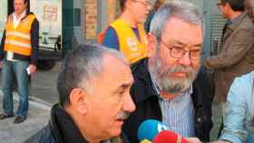 Pepe Álvarez y Cándido Méndez en una imagen de archivo.