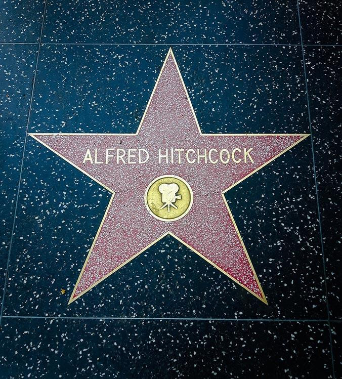 Estrella de Alfred Hitchcock en el Paseo de la Fama de Hollywood / PIXABAY