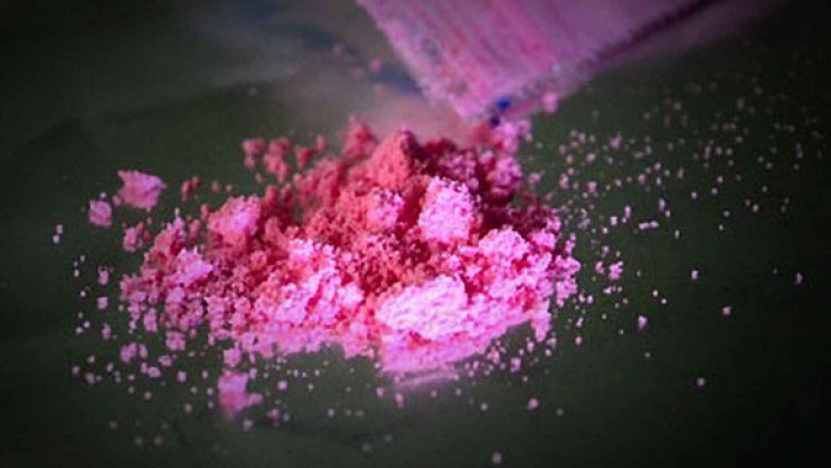 Una foto de archivo de la nueva 'droga rosa'