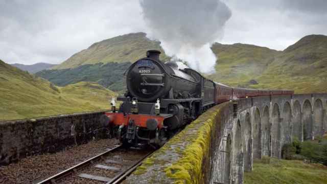 El tren Jacobite, ya conocido como el Expreso de Hogwarts