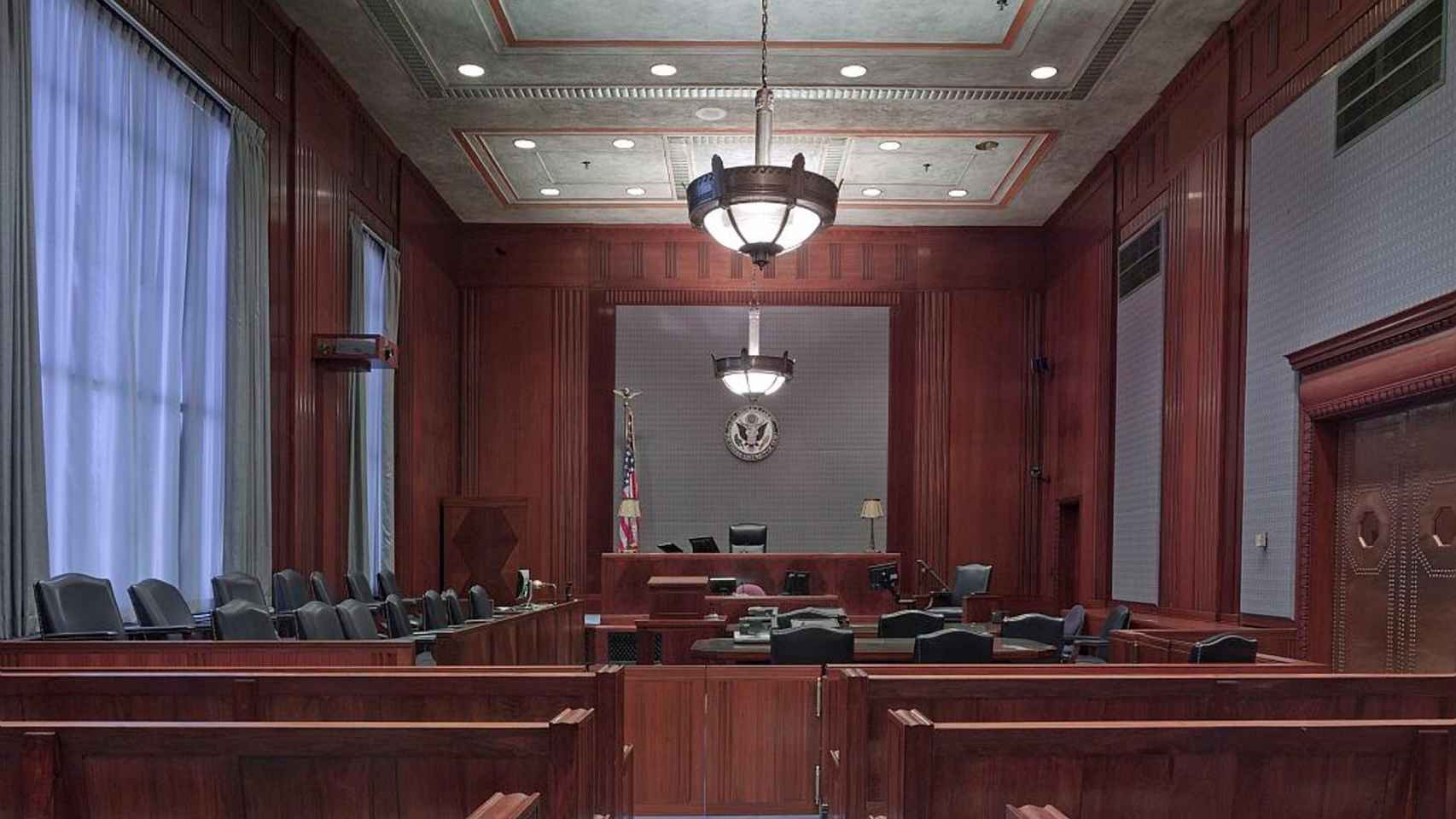Una foto de archivo de una sala de los juzgados / Pixabay