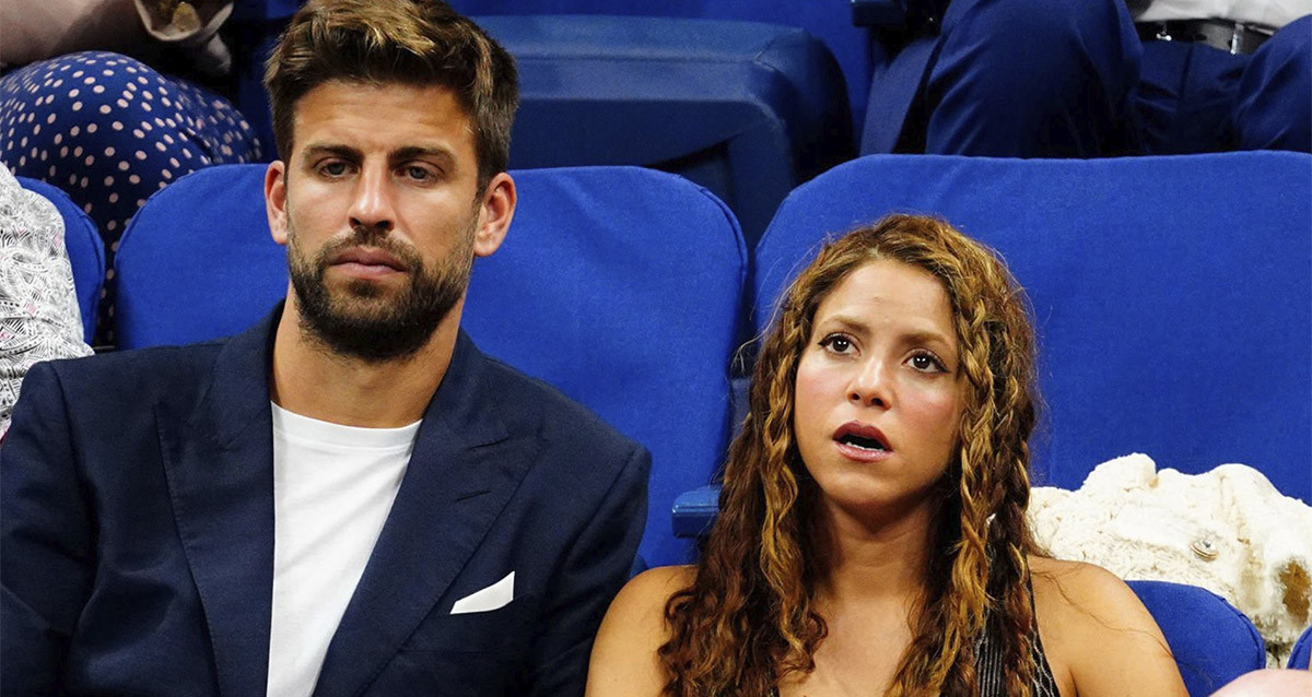 Piqué y Shakira, desencajados en la Copa Davis / REDES