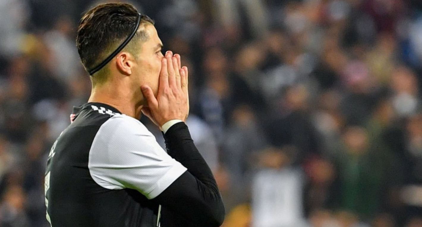 la Juventus de Cristiano Ronaldo perdió contra la Lazio uno de los títulos en juego/ EFE