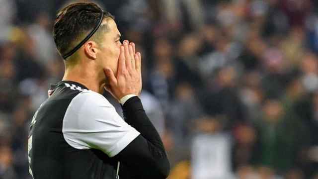 la Juventus de Cristiano Ronaldo perdió contra la Lazio uno de los títulos en juego/ EFE