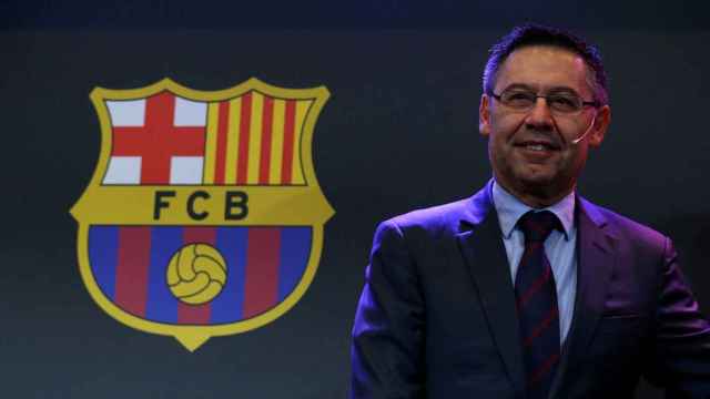 Una foto de archivo de Josep Maria Bartomeu en un acto del Barça / FCB