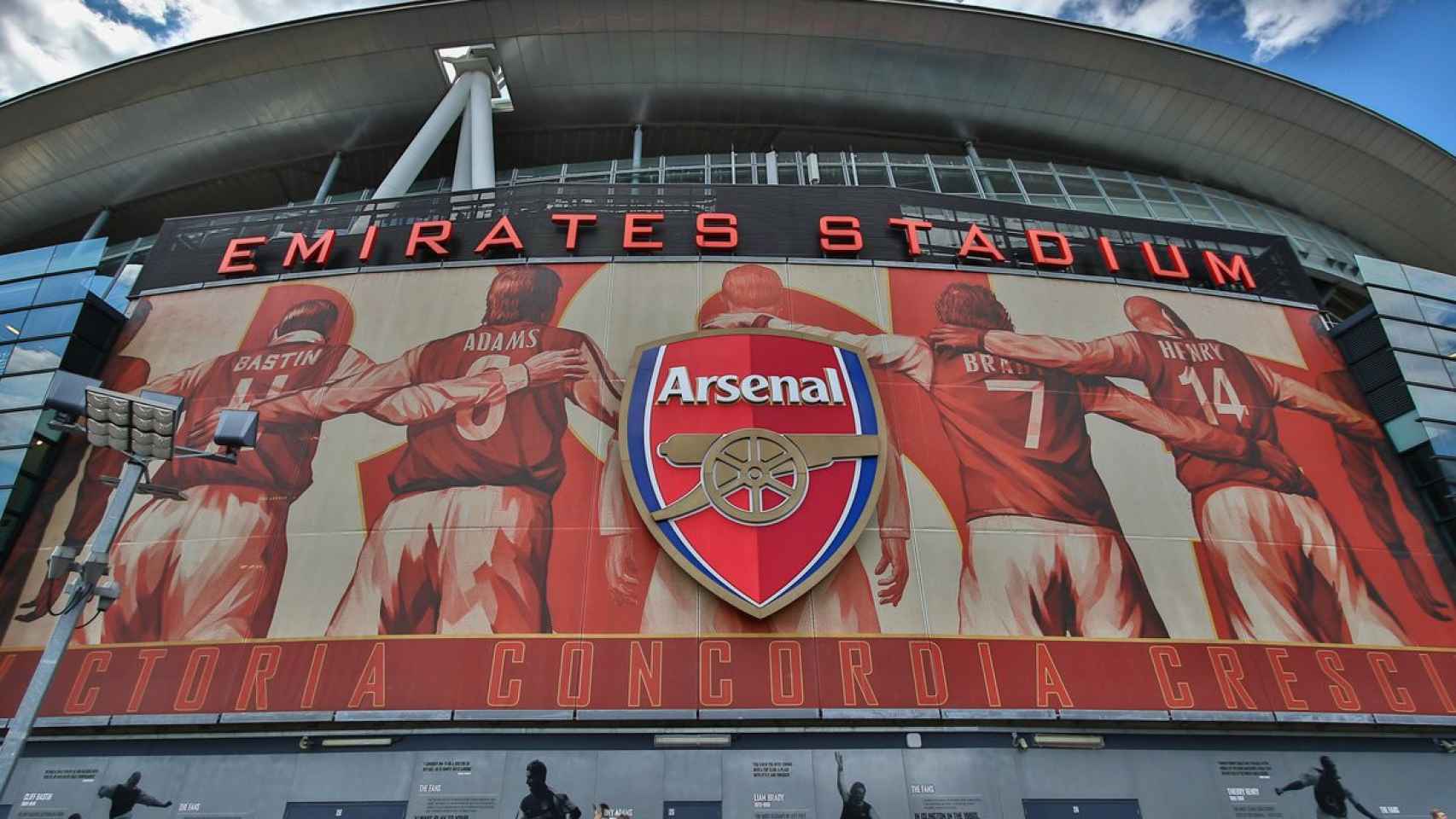 Imagen del exterior del estadio del Arsenal / REDES