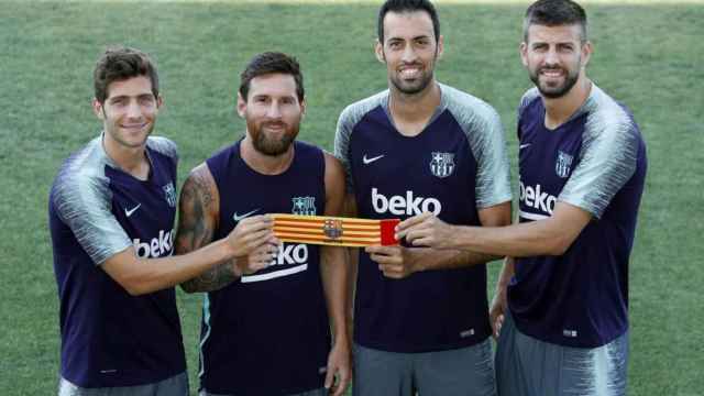 Los capitanes del Barça de la temporada 2019-2020 / FCB