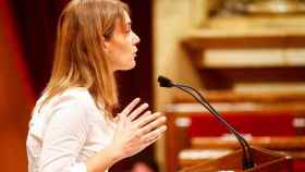 Jèssica Albiach, presidenta de En Comú Podem en el Parlamento de Cataluña / EFE
