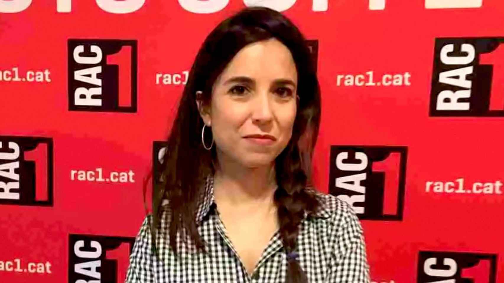Laura Rosel, periodista de la radio pública catalana que con anterioridad presentó el polémico programa de debate político FAQs de TV3 / RAC1