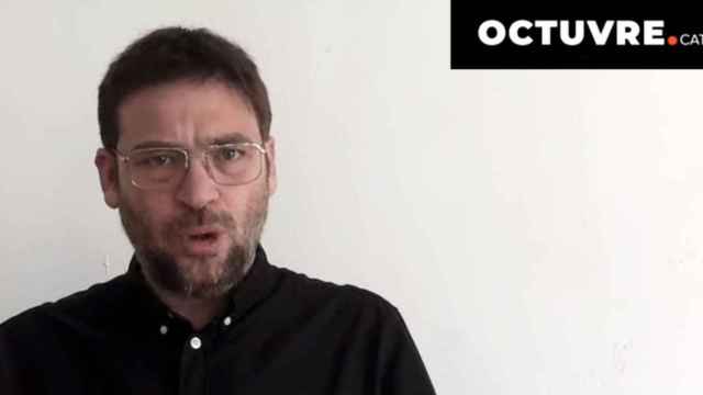 Albano Dante Fachín, periodista, tertuliano y excandidato independentista, en el canal Octuvre / CG