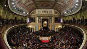 El Cogreso de los Diputados, durante el discurso del rey Felipe VI con motivo del 40 aniversario de la Constitución española / EFE