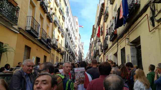 El acto en Madrid de 'Madrileños por el Derecho a decidir / CG