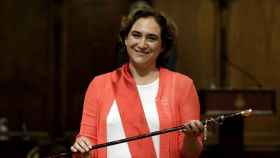 Ada Colau, en la toma de posesión de su cargo como alcaldesa de Barcelona / EFE