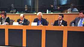 UPyD y C's denuncian juntos en Bruselas la discriminación de los castellanohablantes en Cataluña