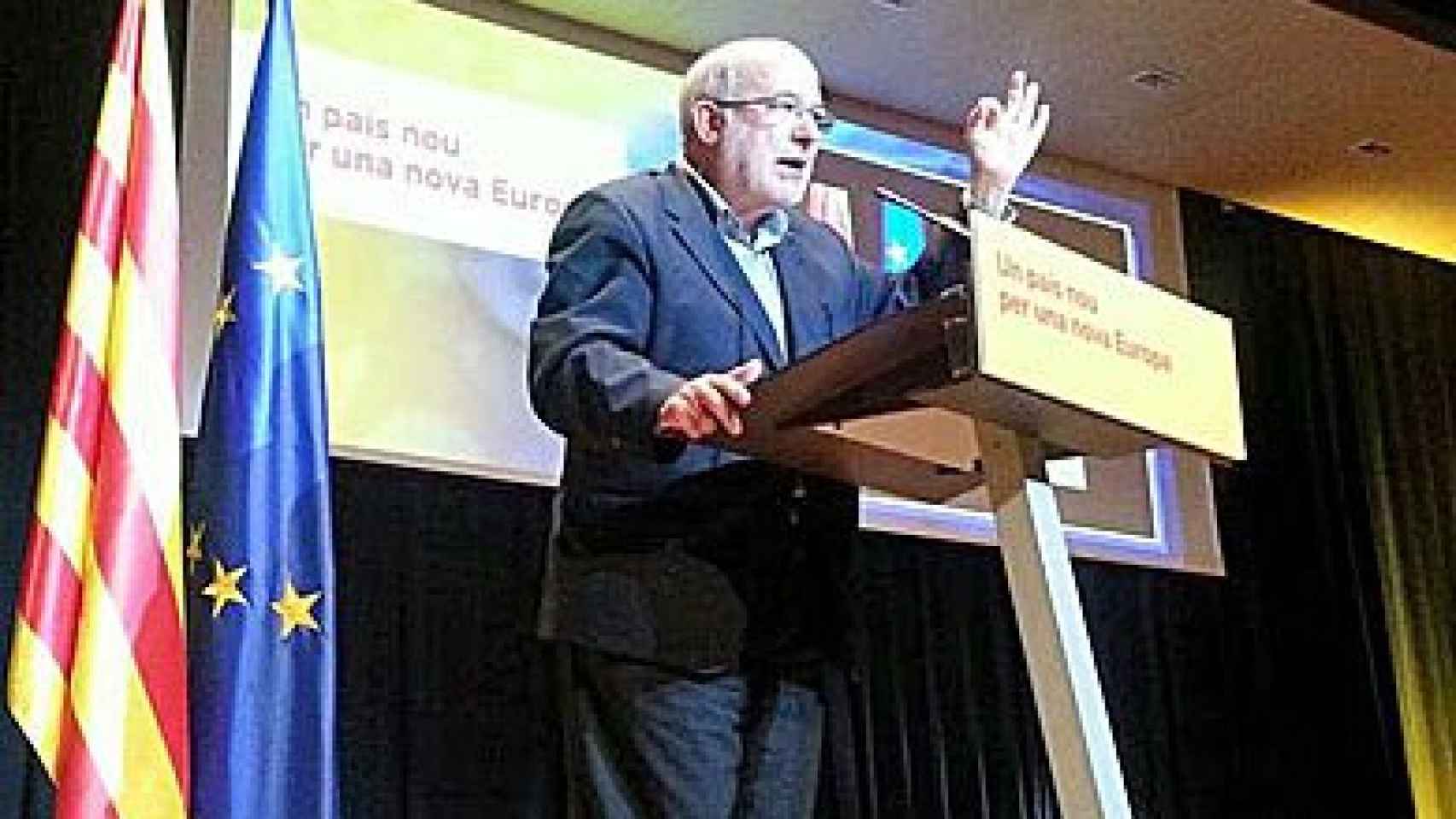 El candidato de ERC para las europeas de mayo, Josep Maria Terricabras