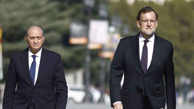 Jorge Fernández Díaz y Mariano Rajoy, para los que el TSJM ha reactivado la comisión rogatoria solicitada pro Andorra por presuntas presiones a BPA / EUROPA PRESS