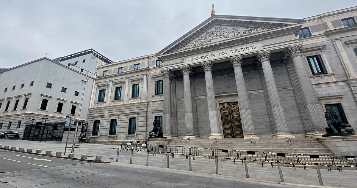 La fachada del Congreso de los Diputados, donde se tramita la reforma del Código Penal / EUROPA PRESS