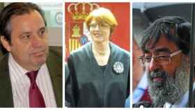 Los tres jueces que participaron en la sentencia de 'La manada' / EFE