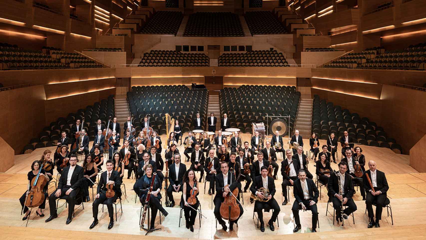 L'Auditori de Barcelona con su orquesta, en una imagen de archivo / L'AUDITORI DE BARCELONA