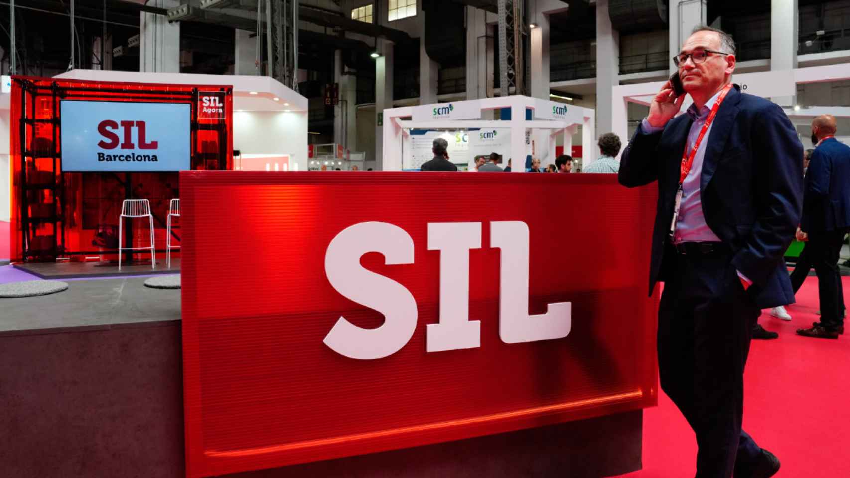 El Salón Internacional de la Logística (SIL) ha vuelto este martes a Barcelona, tras dos años de inactividad a causa de la pandemia / EFE