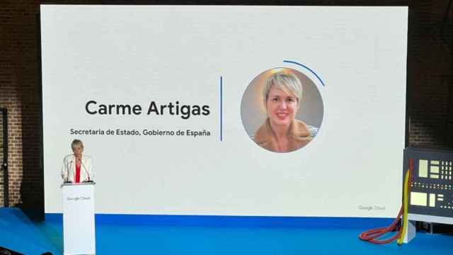 La secretaria de Estado de Digitalización e Inteligencia Artificial, Carmen Artigas / SERVIMEDIA