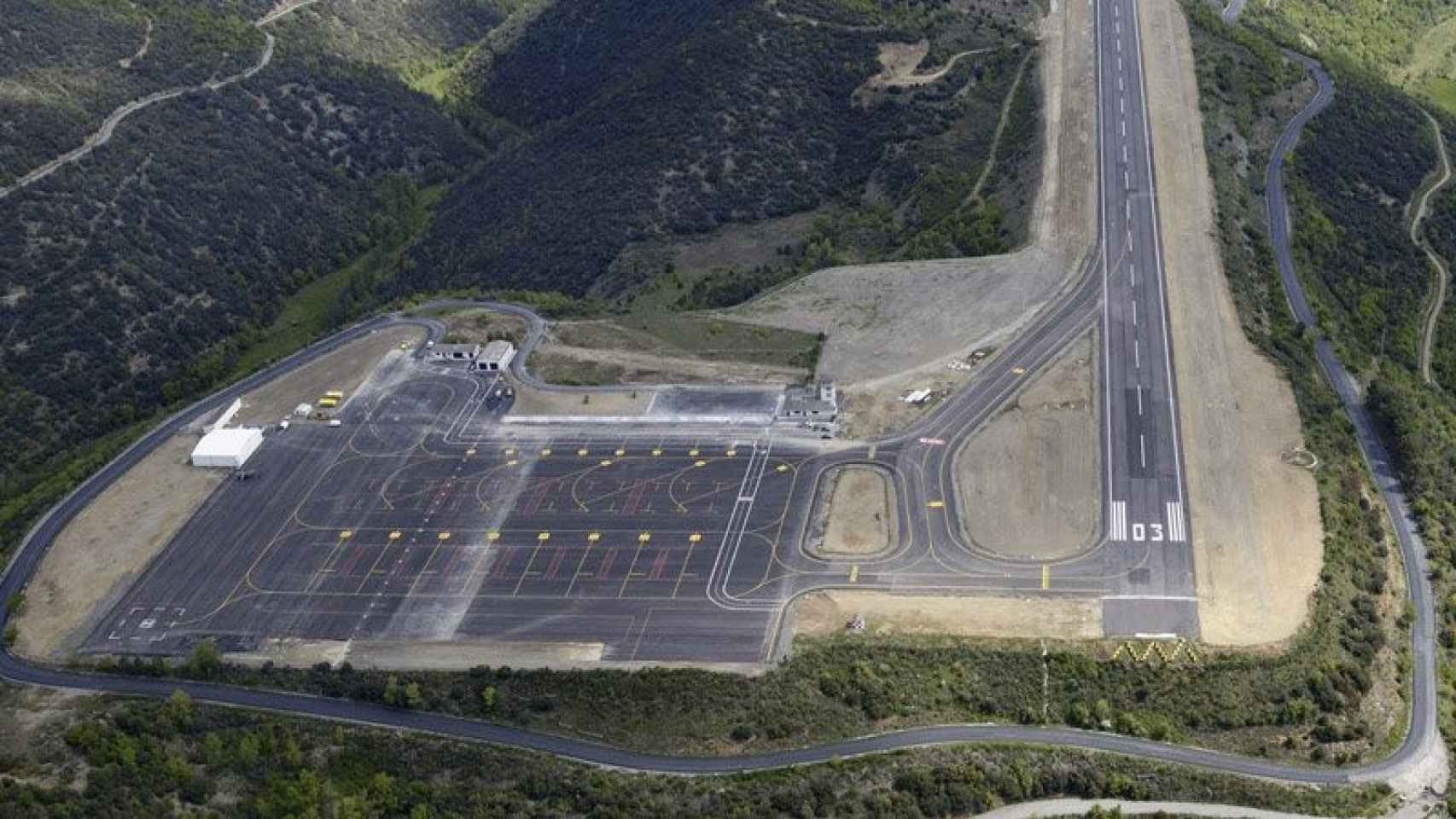El aeropuerto de la Seu d'Urgell (Lleida) se encuentra a menos de media hora por carretera de Andorra la Vella