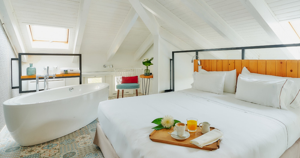 Habitación del hotel Arrey-Alella de la hotelera CMC