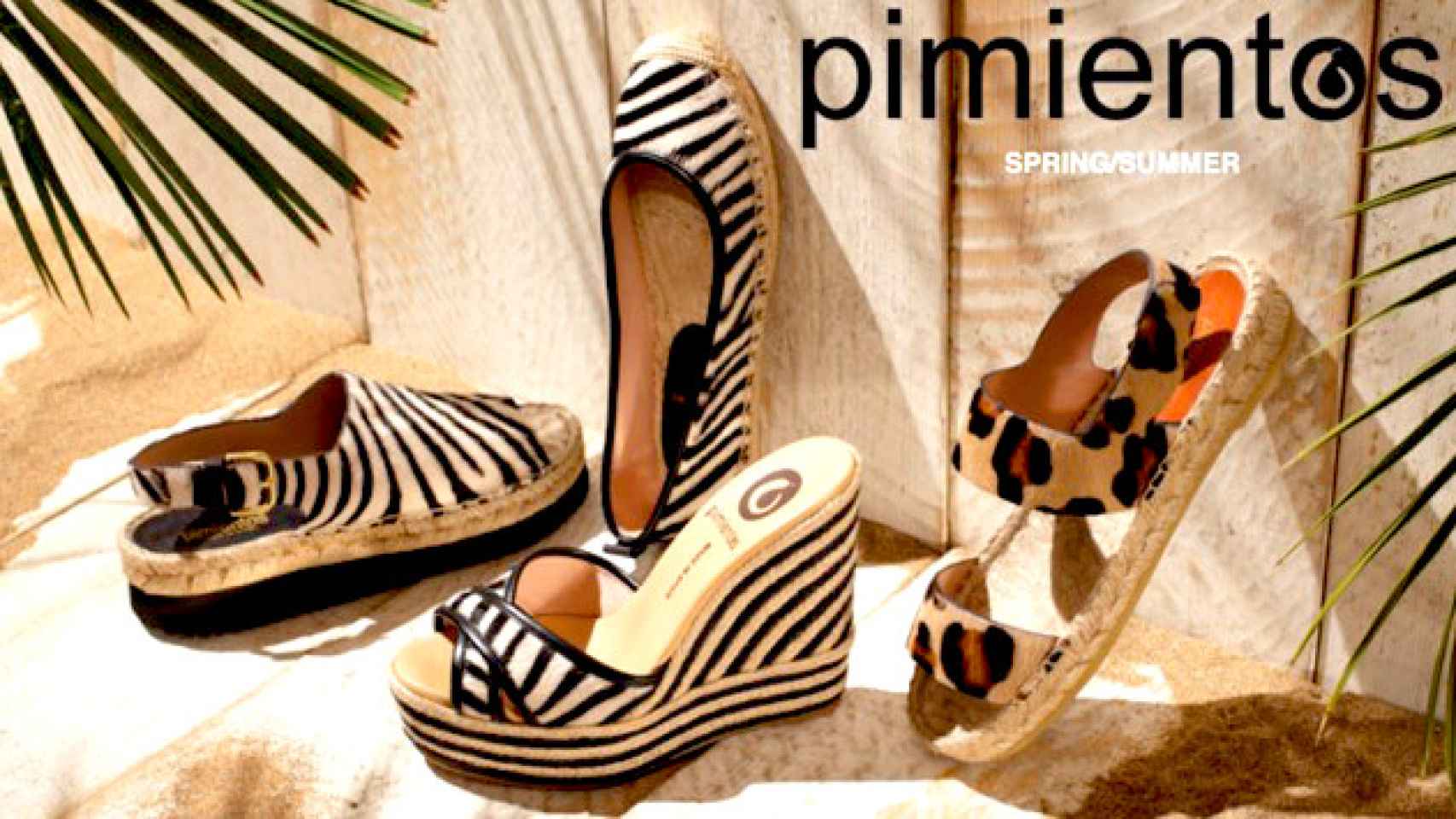 Imagen publicitaria de la marca de zapatos Pimientos de Florencia Marco / PIMIENTOS