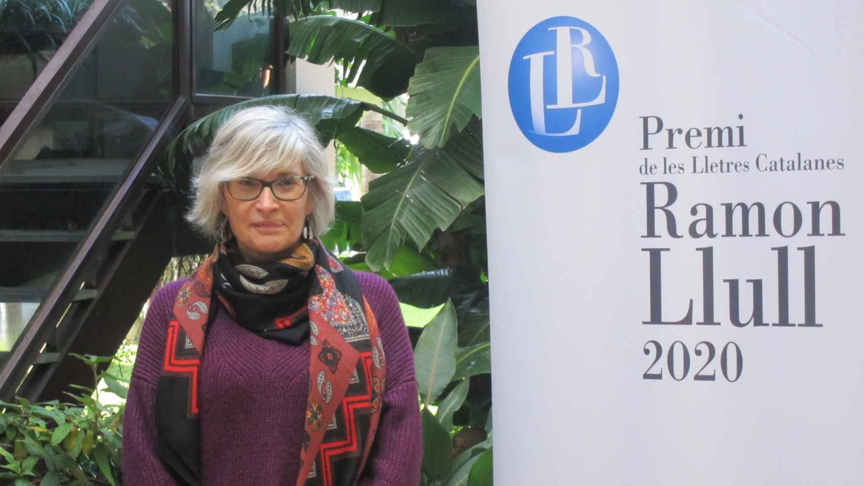 La escritora Núria Pradas, ganadora del premio Ramon Llull / EP
