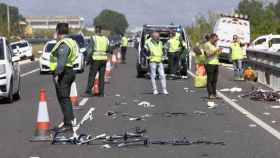 Una conductora bebida reincidente atropella a seis ciclistas en Tarragona