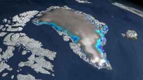 Una foto del deshielo de Groenlandia / NASA