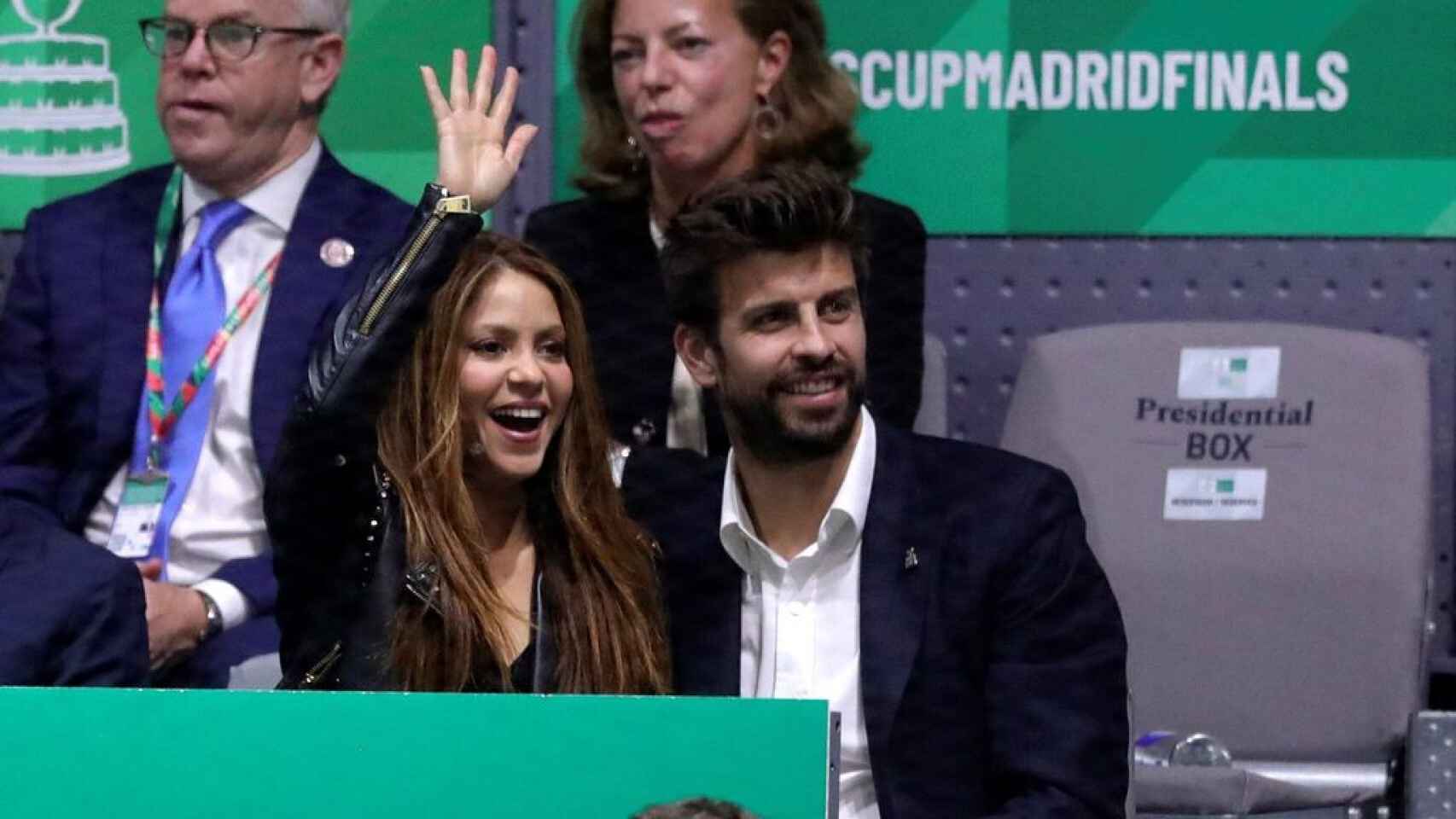Shakira y Piqué copa davis final