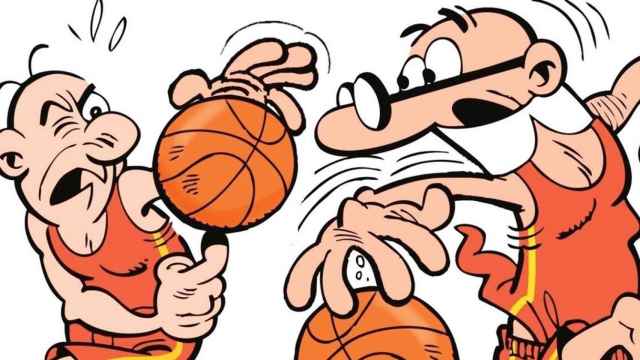 Mortadelo y Filemón juegan al baloncesto / EP