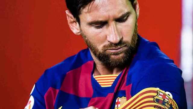 Leo Messi, capitán del Barça | EFE
