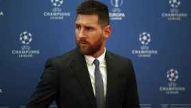 Messi en una imagen de archivo en la gala de la UEFA / UEFA