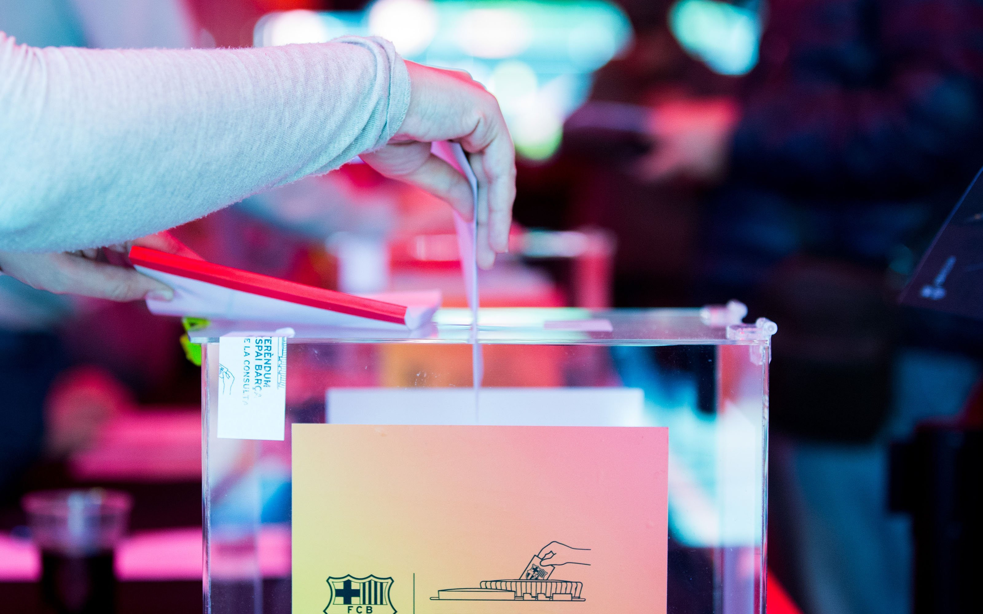 Imagen de archivo de unas elecciones del Barça / EFE