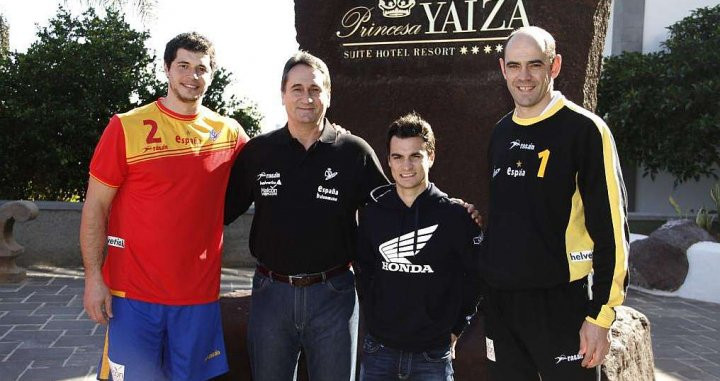 Valero Rivera con la selección española / EFE