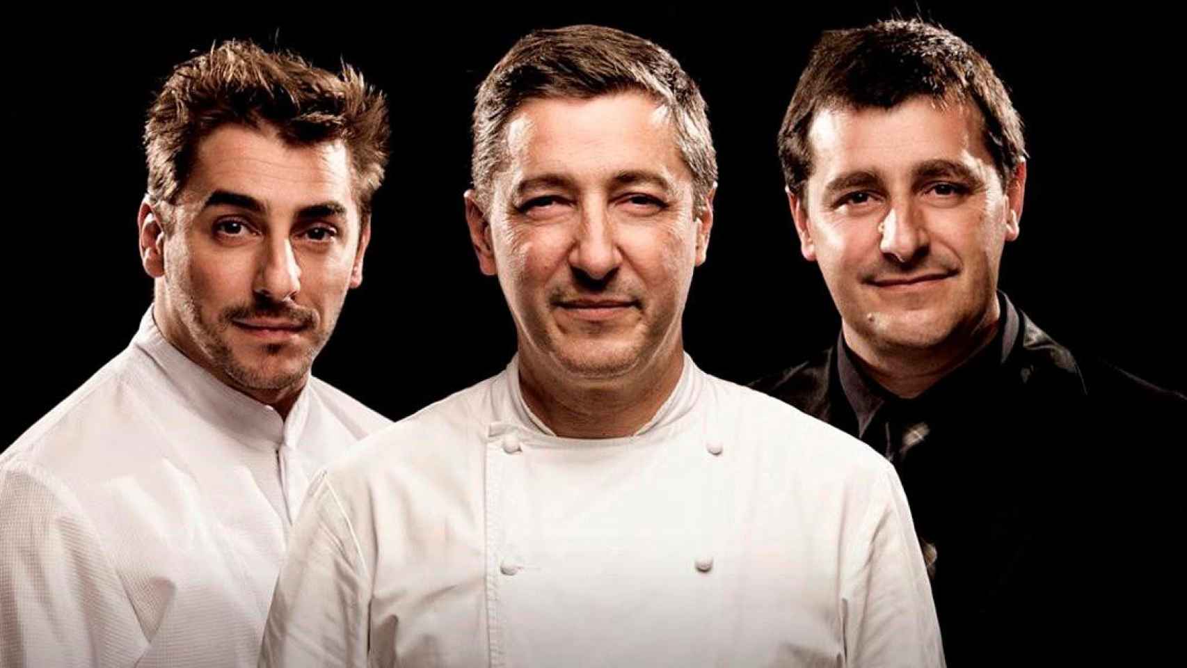 Los hermanos Jordi, Joan y Josep Roca, chefs del Celler de Can Roca / CG