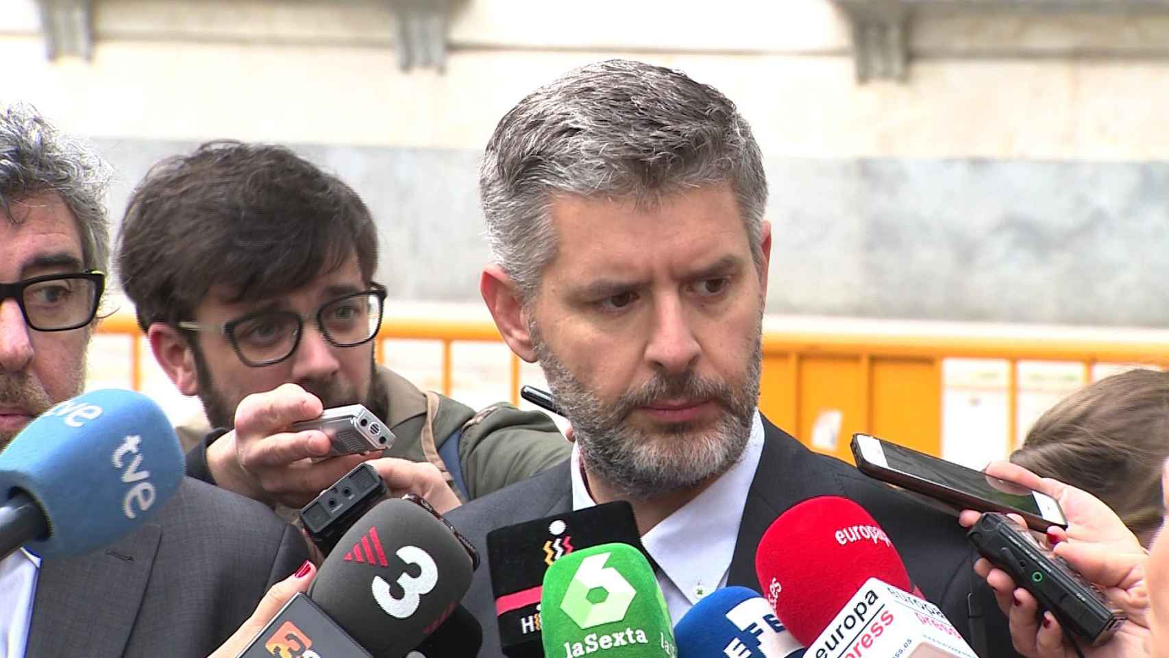 Andreu Van den Eynde, abogado de los políticos procesados Oriol Junqueras y Raül Romeva / EUROPA PRESS
