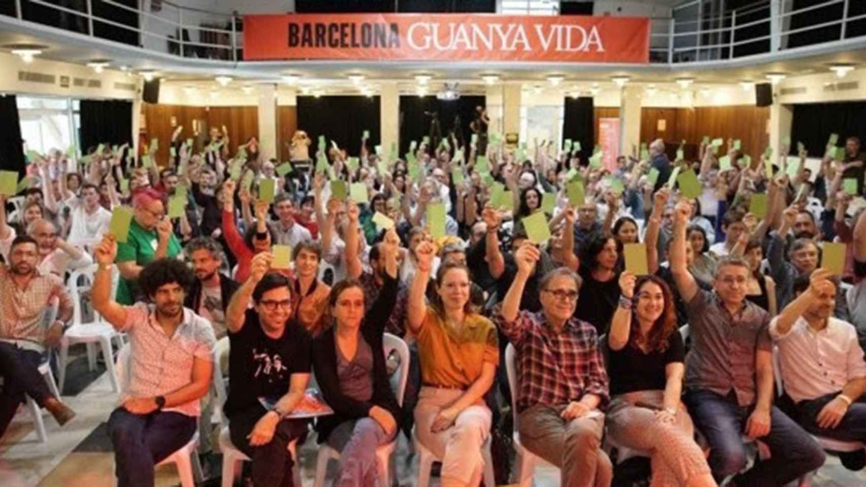Barcelona en Comú vota a favor de que Ada Colau se presente por tercera vez a la alcaldía de Barcelona / EUROPA PRESS