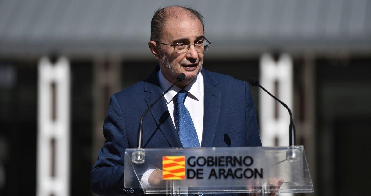 El presidente del Gobierno de Aragón, Javier Lambán / Verónica Lacasa (EP)