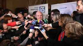 El ministro de Economía, Luis de Guindos, defiende el crecimiento para pagar las pensiones / EP