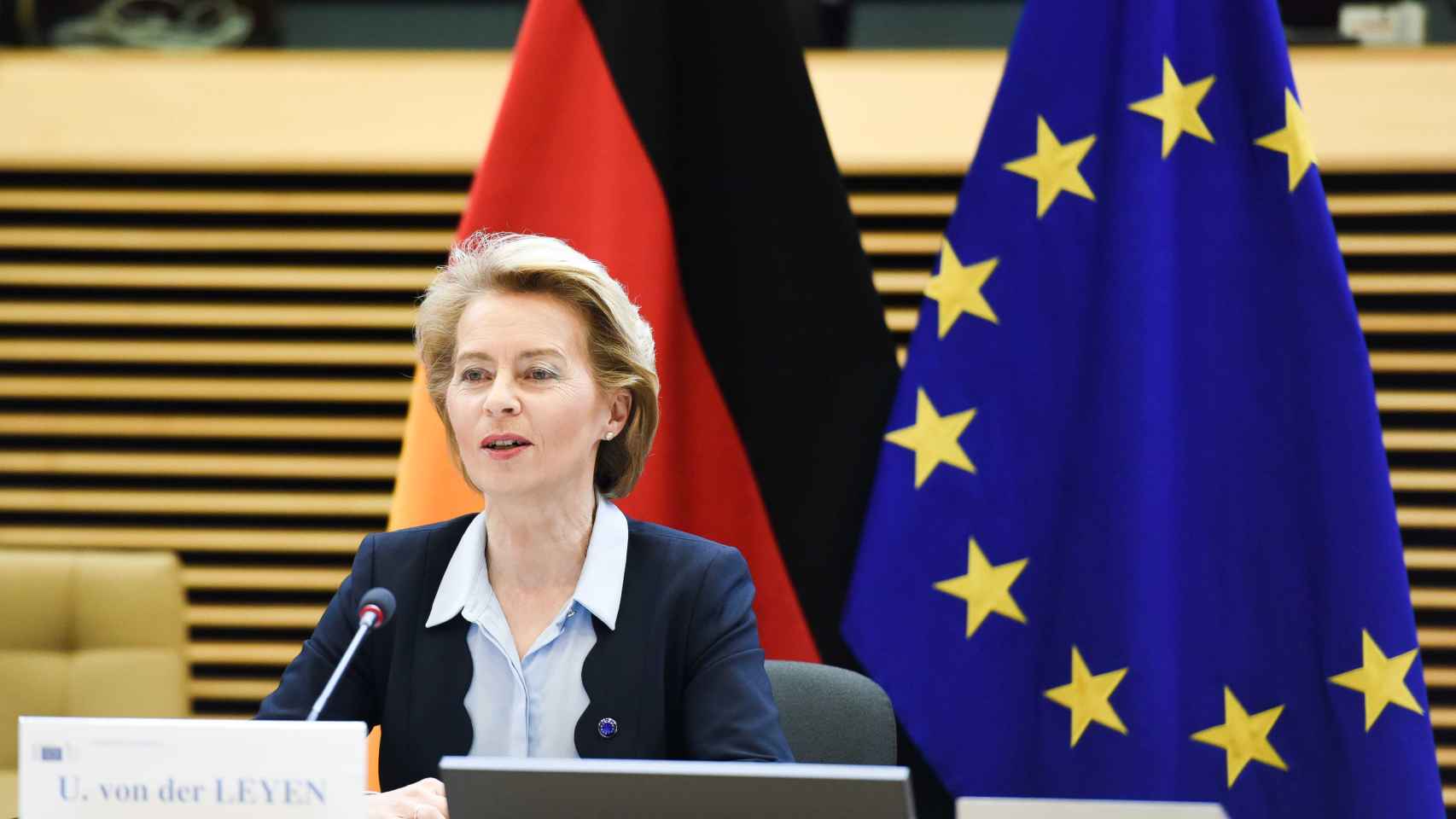 Ursula von der Leyen, presidenta de la Comisión Europea / EP