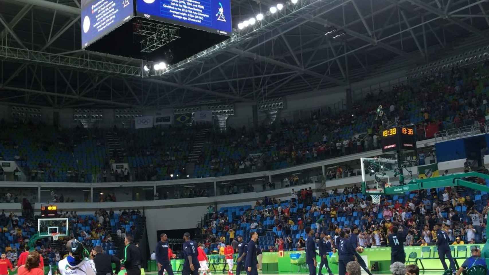 carioca arena usa united states basketball nba