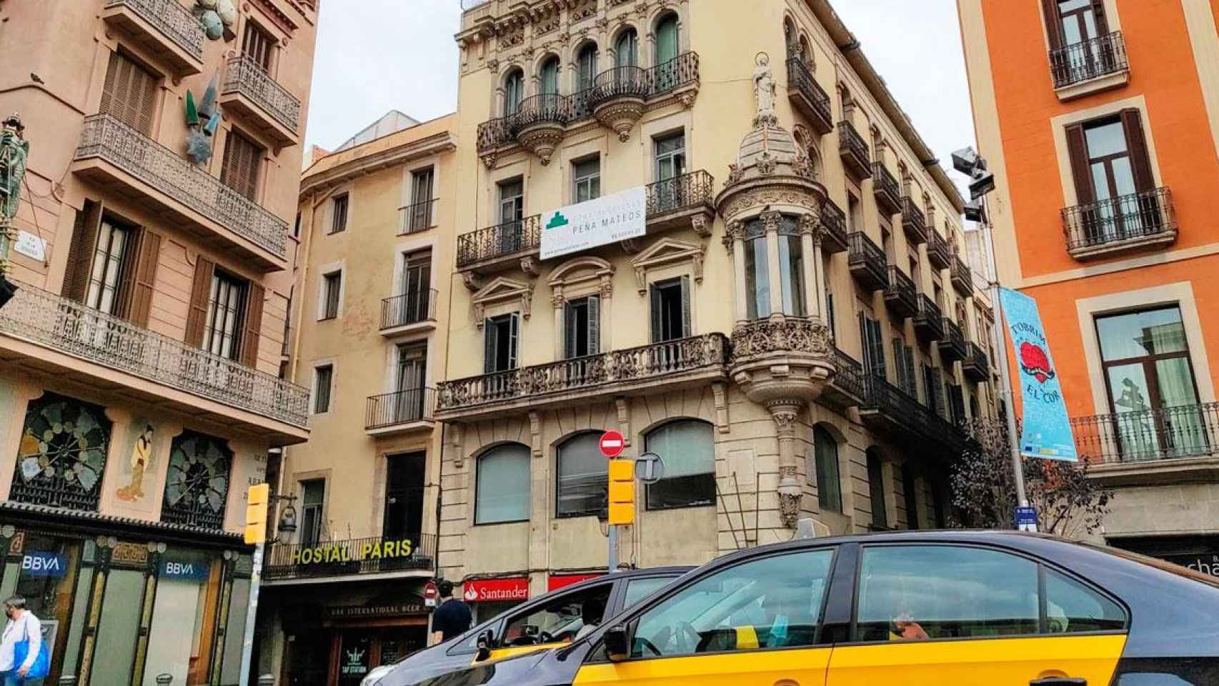 La Casa Domingo Taberner, un edificio protegido de Barcelona que albergará pisos al pie de Las Ramblas / CG