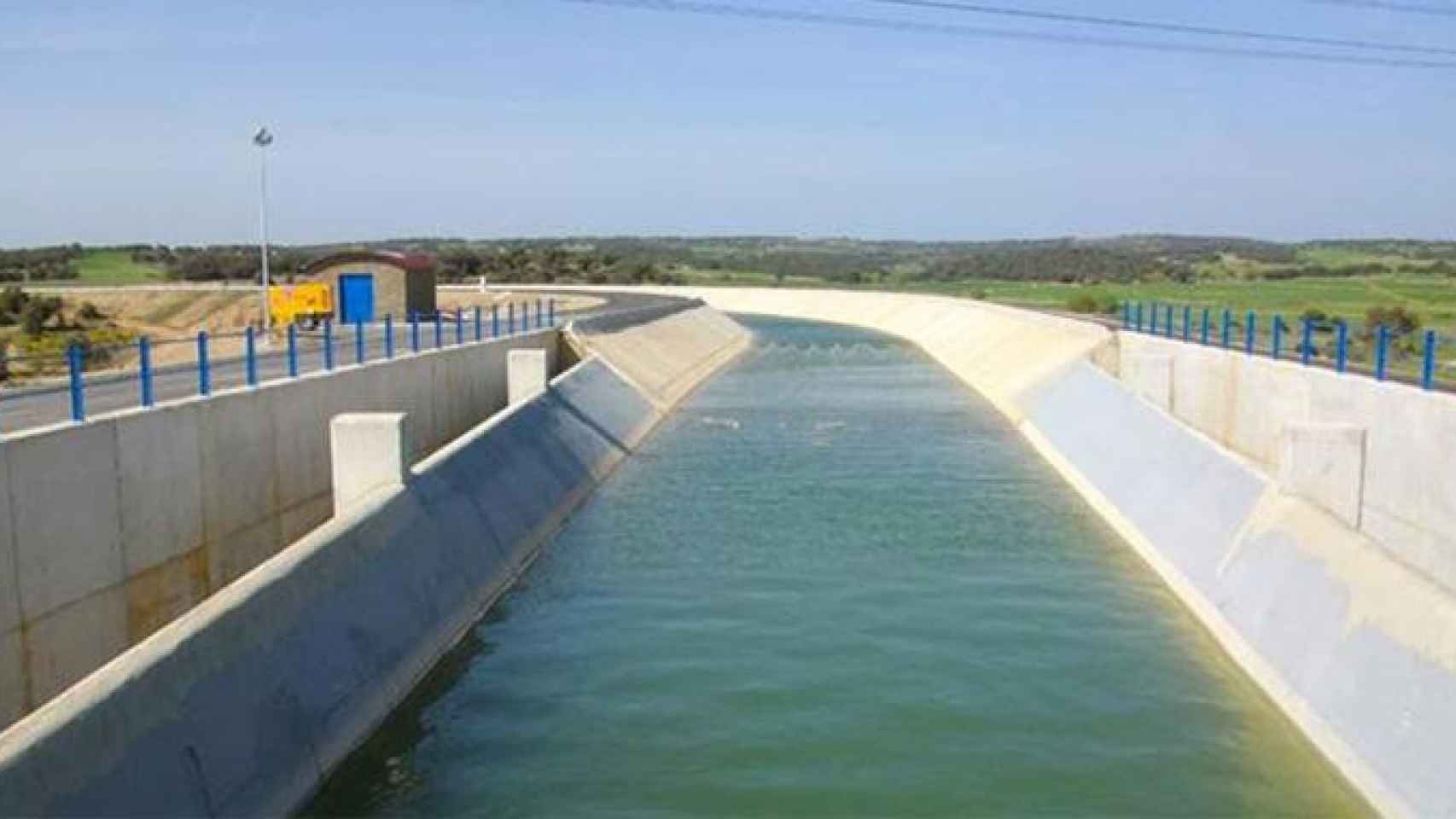 Una de las infraestructuras del canal Segarra-Garrigues / COMUNIDAD REGANTES SEGARRA-GARRIGUES