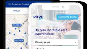La aplicación de Pisos.com