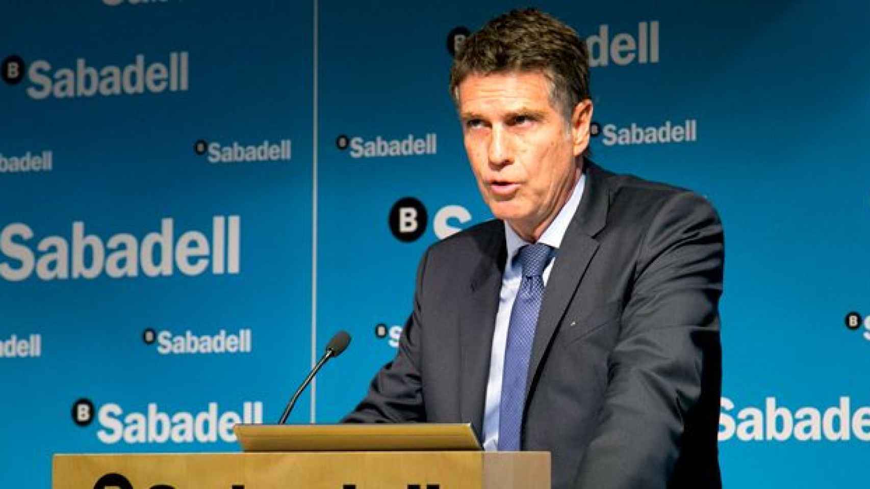 Jaume Guardiola, consejero delegado de Banco Sabadell en una imagen de archivo / CG