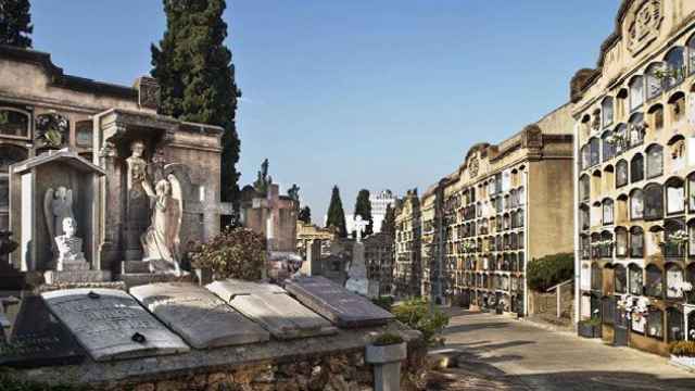 Imagen del cementerio de Les Corts, uno de los nueve que gestiona la empresa municipal en Barcelona / CG